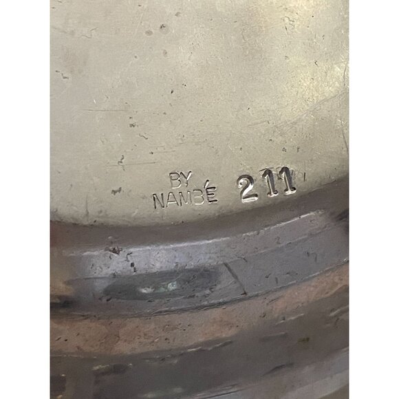 NAMBE #211 Vintage retired Stafford Large Porringer Bowl with Scroll Handle - Picture 5 of 7